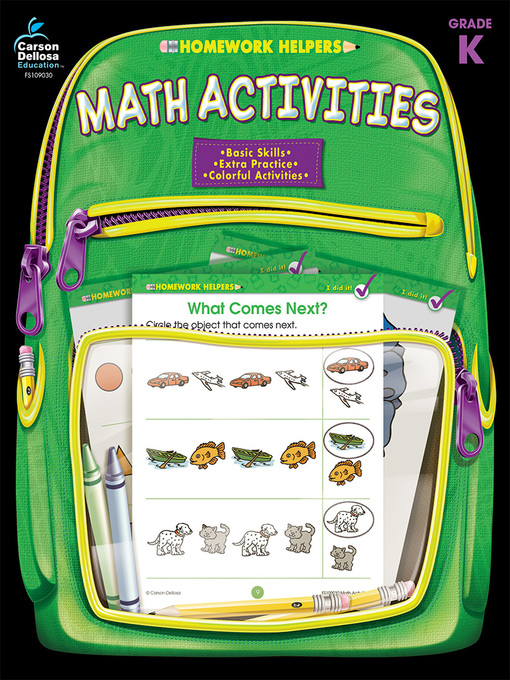 Title details for Math Activities, Grade K by Frank Schaffer Publications - Available
